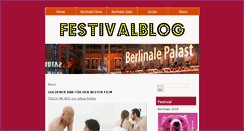 Desktop Screenshot of festivalblog.com